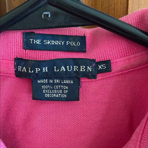 Ralph Lauren junior’s Pink Polo Shirt - Picture 2 of 5